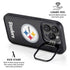 NFL Pittsburgh Steelers Distressed iPhone 16 Pro Max Kickstand Case