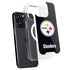 NFL Pittsburgh Steelers Distressed iPhone 16 Pro Max MagSafe Case