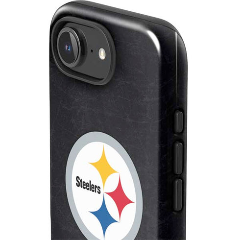 NFL Pittsburgh Steelers Distressed iPhone 16e Impact Case