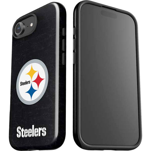 NFL Pittsburgh Steelers Distressed iPhone 16e Impact Case