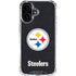 NFL Pittsburgh Steelers Distressed iPhone 17 Clear Case