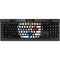 NFL Pittsburgh Steelers Distressed K95 RGB PLATINUM Mechanical Gaming Keyboard Skin