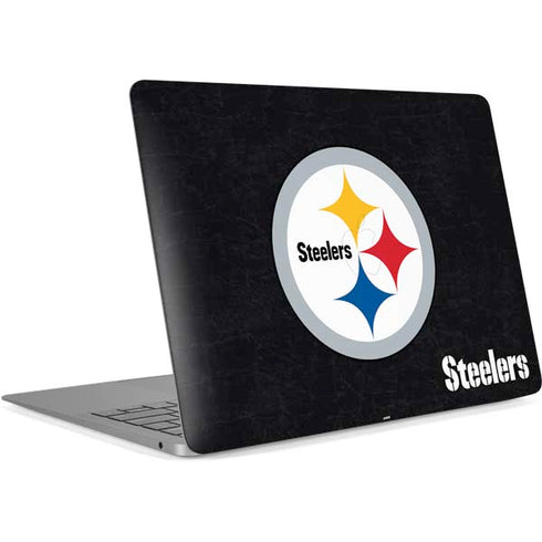 NFL Pittsburgh Steelers Distressed Apple MacBook Air Skin
