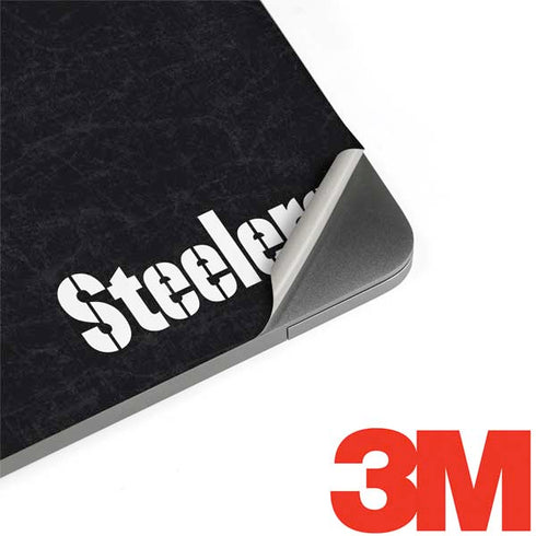 NFL Pittsburgh Steelers Distressed MacBook Skins