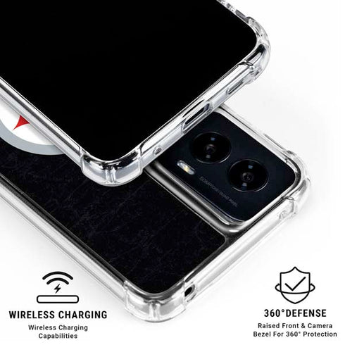 NFL Pittsburgh Steelers Distressed Moto G Power 5G (2024) Clear Case