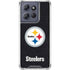 NFL Pittsburgh Steelers Distressed Moto G Power 5G (2025) Clear Case