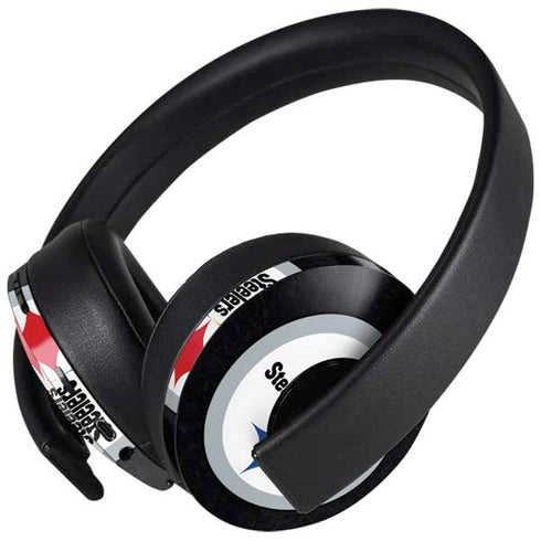 NFL Pittsburgh Steelers Distressed PlayStation 4 Gold Wireless Headset Skin