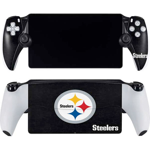 NFL Pittsburgh Steelers Distressed PlayStation Portal Remote Player Skin