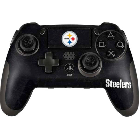 NFL Pittsburgh Steelers Distressed PlayStation Scuf Vantage 2 Controller Skin