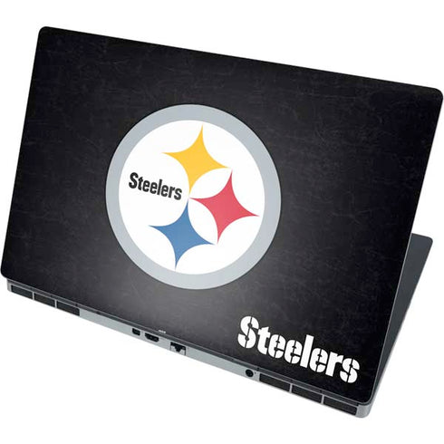 NFL Pittsburgh Steelers Distressed Dell Precision Skin