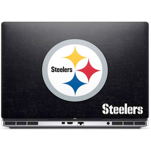 NFL Pittsburgh Steelers Distressed Dell Precision Skin