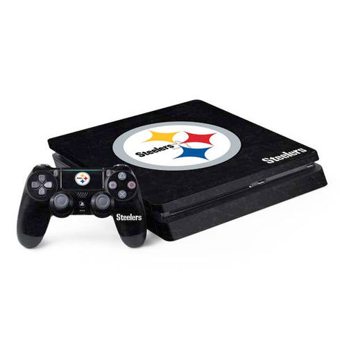 NFL Pittsburgh Steelers Distressed PlayStation PS4 Skins