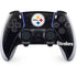 NFL Pittsburgh Steelers Distressed PS5 DualSense Edge Pro Controller Skin