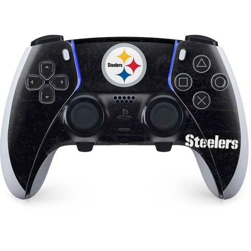 NFL Pittsburgh Steelers Distressed PlayStation PS5 Skins