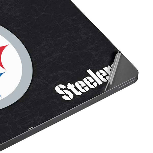 NFL Pittsburgh Steelers Distressed Surface Laptop 7 15in Skin