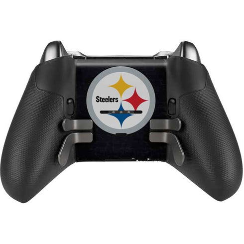 NFL Pittsburgh Steelers Distressed Xbox Elite Wireless Controller Series 2 Skin