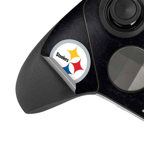NFL Pittsburgh Steelers Distressed Xbox Elite Wireless Controller Series 2 Skin