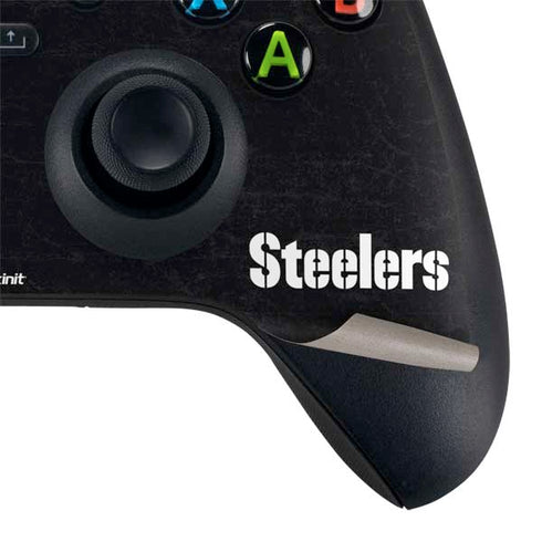 NFL Pittsburgh Steelers Distressed Xbox Series X Bundle Skin