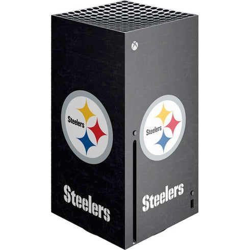 NFL Pittsburgh Steelers Distressed Xbox Series X Skins