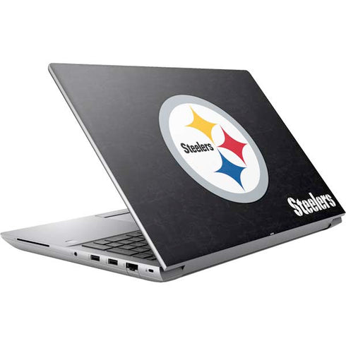 NFL Pittsburgh Steelers Distressed HP ZBook Fury 16 G10 Skin