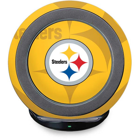 NFL Pittsburgh Steelers Double Vision Fast Charge Wireless Charging Stand Skin