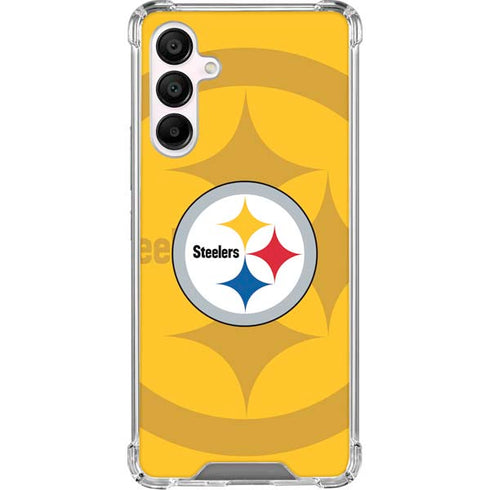 NFL Pittsburgh Steelers Double Vision Galaxy A16 5G Clear Case