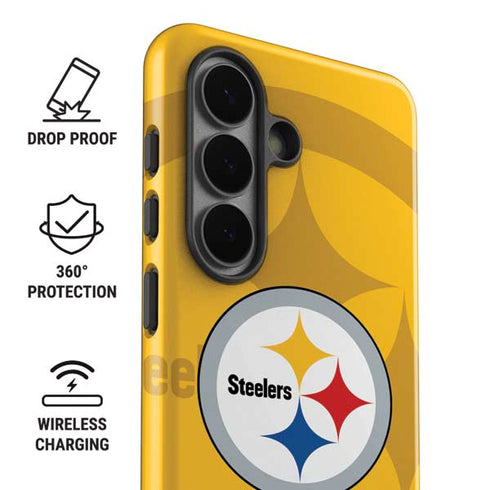 NFL Pittsburgh Steelers Double Vision Galaxy S26 Impact Case
