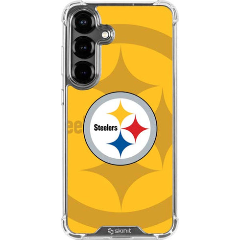 NFL Pittsburgh Steelers Double Vision Galaxy S26 Plus Clear Case