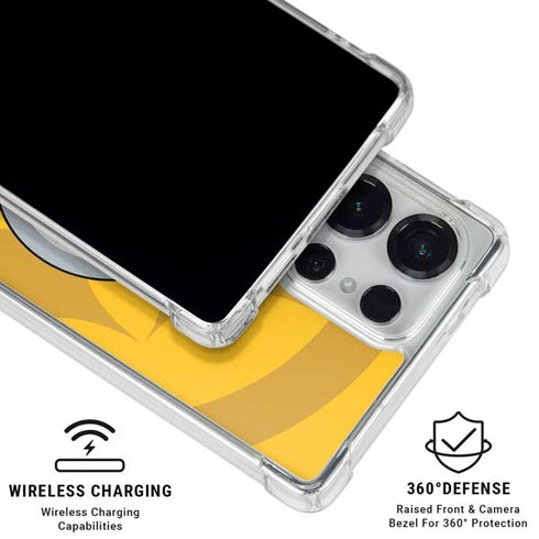 NFL Pittsburgh Steelers Double Vision Galaxy S26 Ultra Clear Case