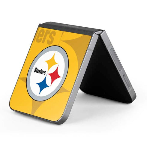 NFL Pittsburgh Steelers Double Vision Galaxy Z Flip6 Skin