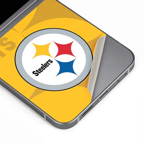 NFL Pittsburgh Steelers Double Vision Galaxy Z Flip6 Skin