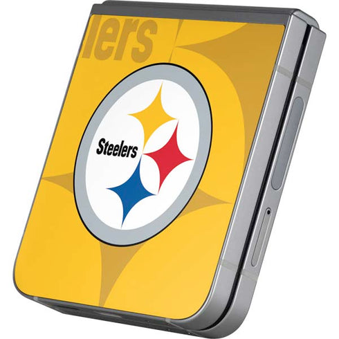 NFL Pittsburgh Steelers Double Vision Galaxy Z Flip6 Skin