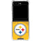 NFL Pittsburgh Steelers Double Vision Galaxy Z Flip6 Clear Case