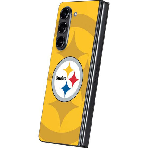 NFL Pittsburgh Steelers Double Vision Galaxy Z Fold5 5G Skin