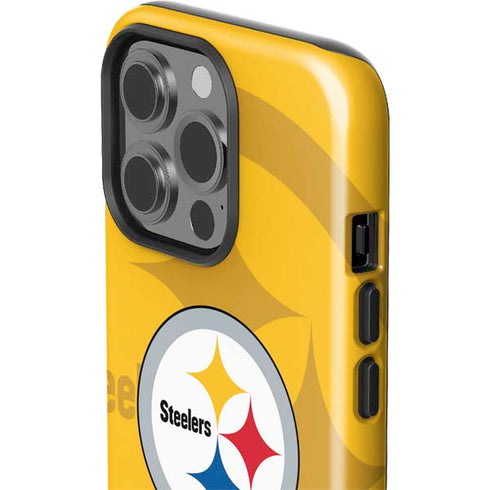 NFL Pittsburgh Steelers Double Vision iPhone 15 Pro Impact Case