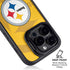 NFL Pittsburgh Steelers Double Vision iPhone 15 Pro Kickstand Case