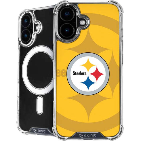 NFL Pittsburgh Steelers Double Vision iPhone 16 MagSafe Case