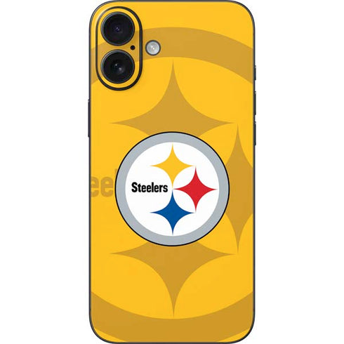 NFL Pittsburgh Steelers Double Vision iPhone 16 Plus Skin