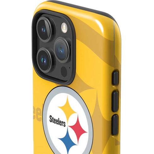 NFL Pittsburgh Steelers Double Vision iPhone 16 Pro Max Impact Case