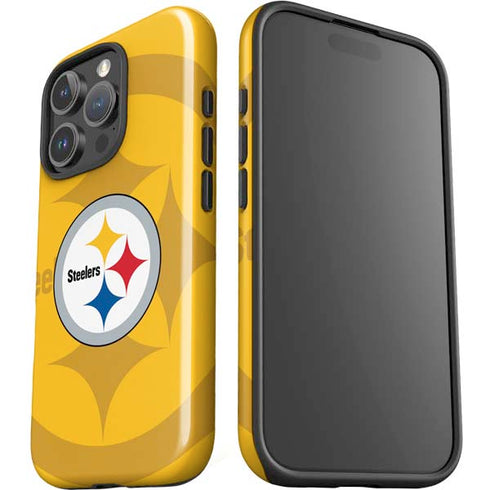 NFL Pittsburgh Steelers Double Vision iPhone 16 Pro Max Impact Case