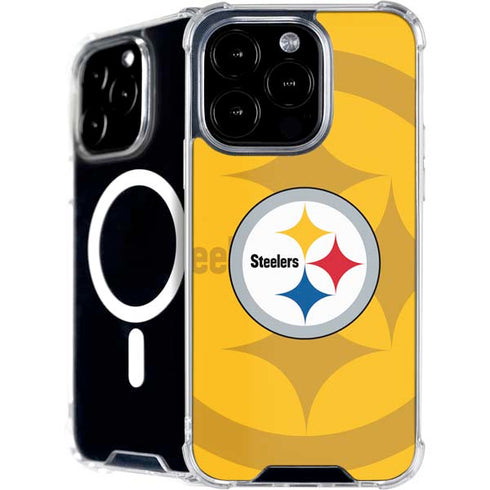 NFL Pittsburgh Steelers Double Vision iPhone 16 Pro Max MagSafe Case