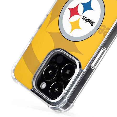 NFL Pittsburgh Steelers Double Vision iPhone 16 Pro Max MagSafe Case