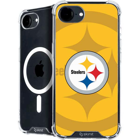 NFL Pittsburgh Steelers Double Vision iPhone 16e MagSafe Case