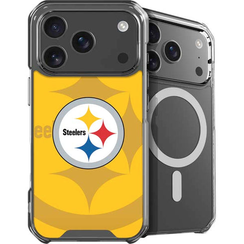 NFL Pittsburgh Steelers Double Vision iPhone 18 Pro Max MagSafe Case