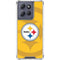 NFL Pittsburgh Steelers Double Vision Moto G 5G (2025) Clear Case