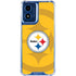 NFL Pittsburgh Steelers Double Vision Moto G 5G (2024) Clear Case