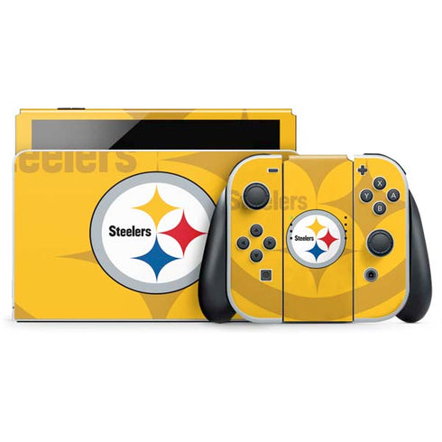NFL Pittsburgh Steelers Double Vision Nintendo Skins