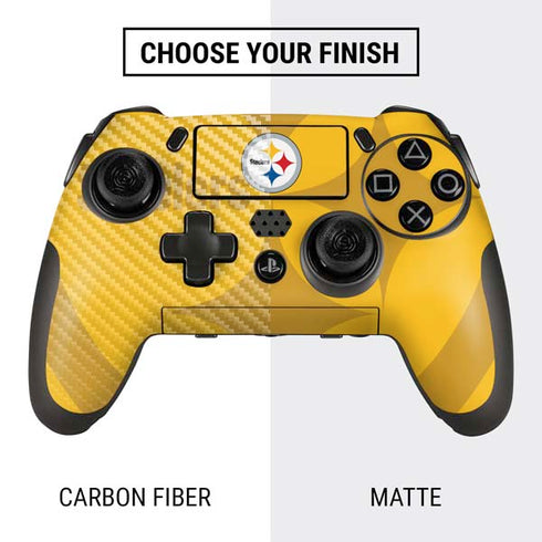 NFL Pittsburgh Steelers Double Vision PlayStation Scuf Vantage 2 Controller Skin
