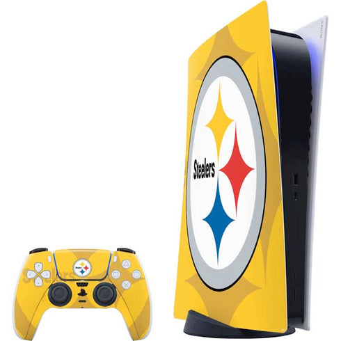 NFL Pittsburgh Steelers Double Vision PlayStation PS5 Skins