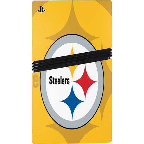 NFL Pittsburgh Steelers Double Vision PS5 Pro Bundle Skin